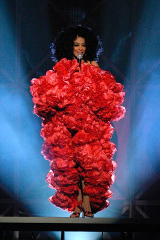 DIana Ross - the most outrageous stage outfits of all time