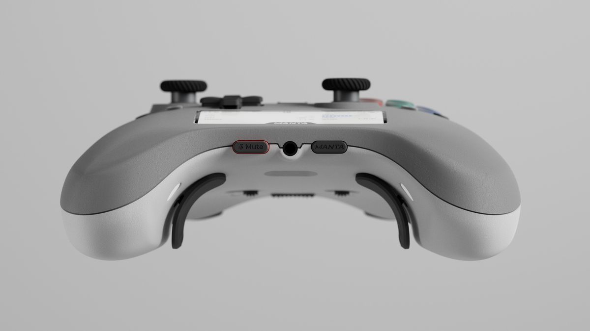 Genki's new controller about to go live on Kickstarter with a screen in the middle.