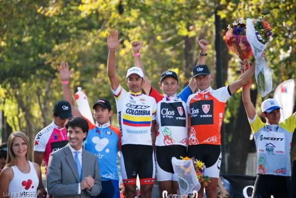 Final general classification podium