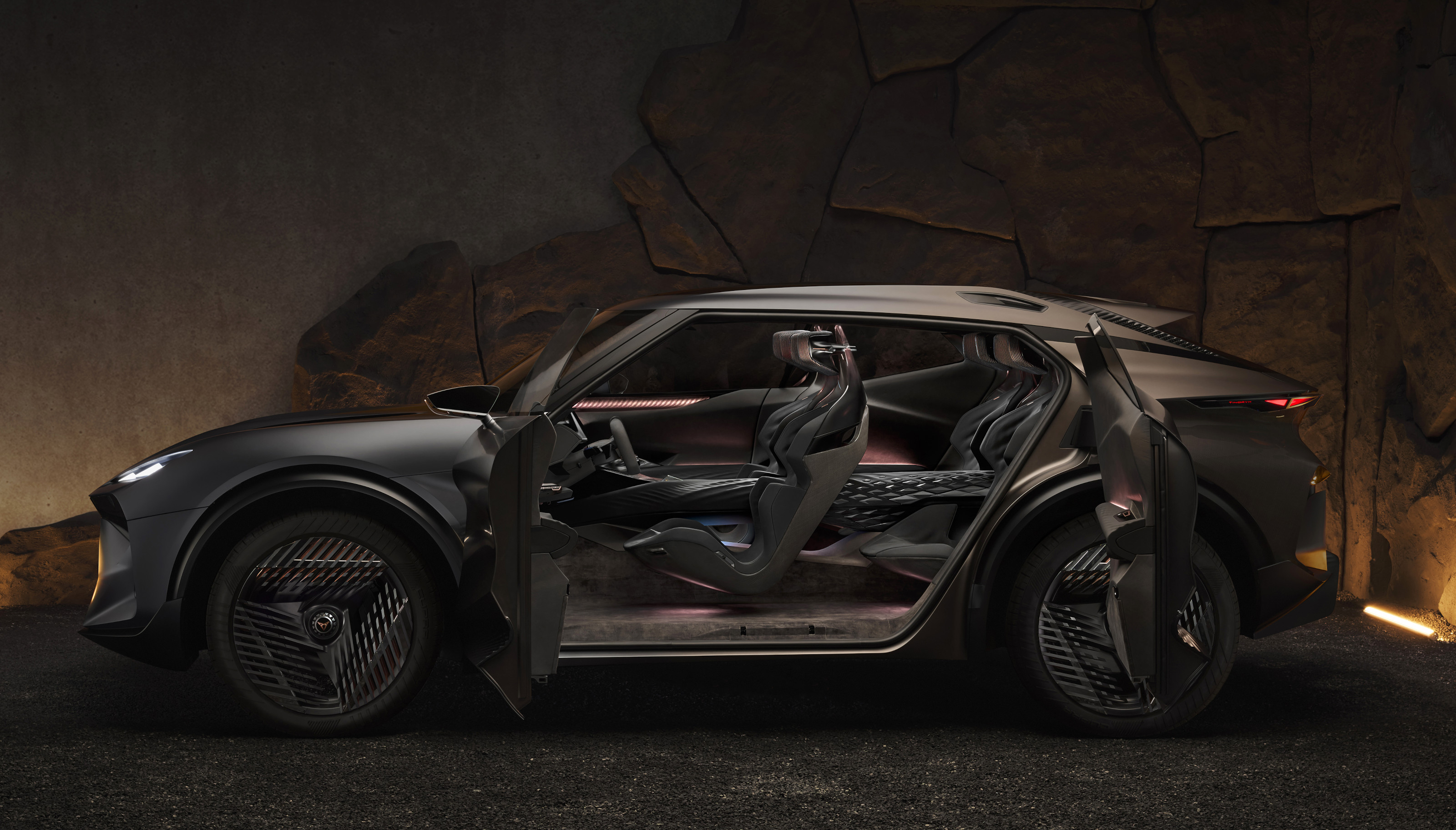 Interior of the Cupra Tindaya Concept, 2025