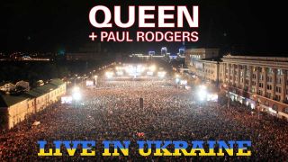 Queen + Paul Rodgers crowd shot from Freedom Square, Kharkiv