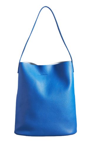 By Anthropologie The Joss Faux-Leather Bucket Tote W/mini Pouch