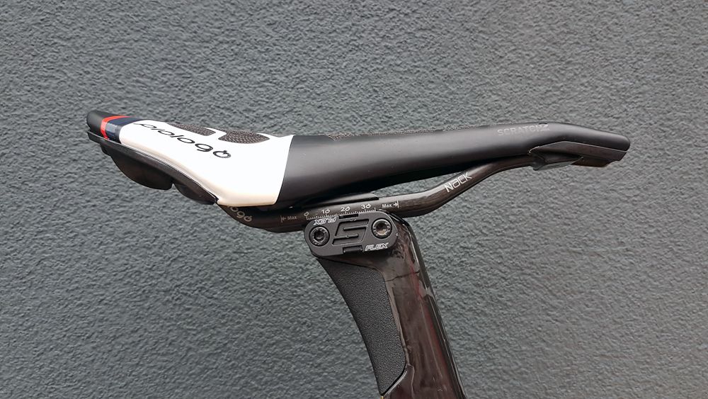 The bike features an S-Flex seat post design to help absorb shocks and improve comfort