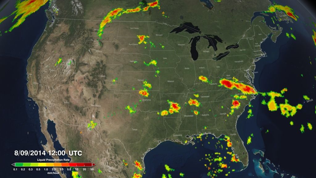 GMP rain map