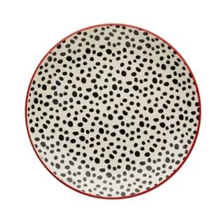 Global Red Stoneware Side Plate