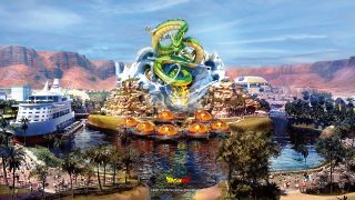 Dragon Ball theme park concept art