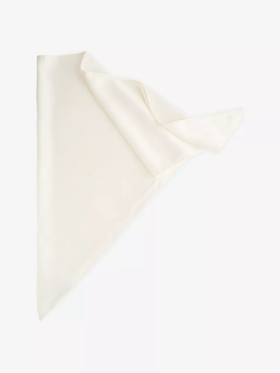 Triangle Satin Bandanna