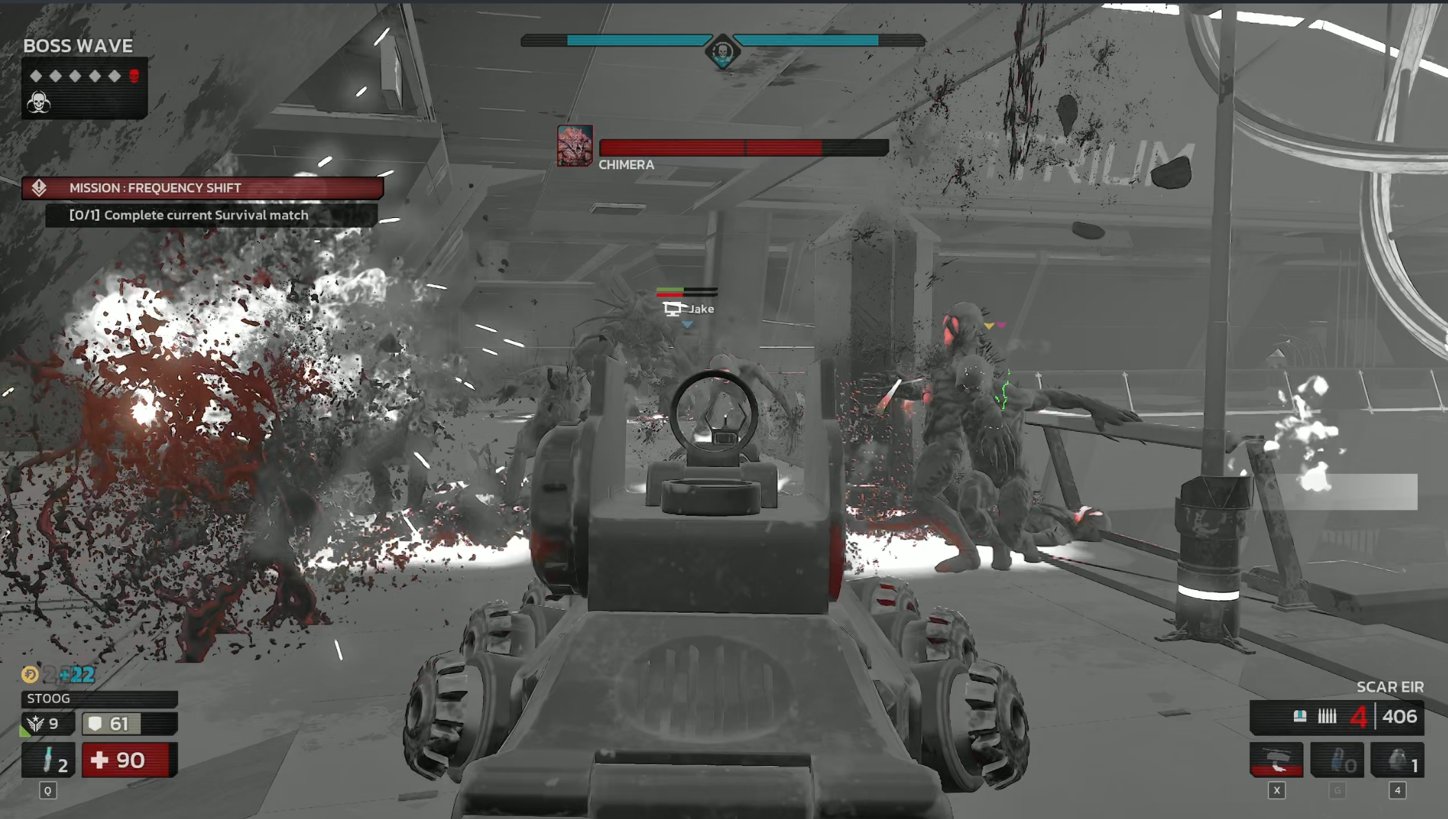Slow motion killing