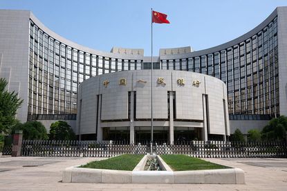 The People's Bank of China (PBOC) headquarters in Beijing, China