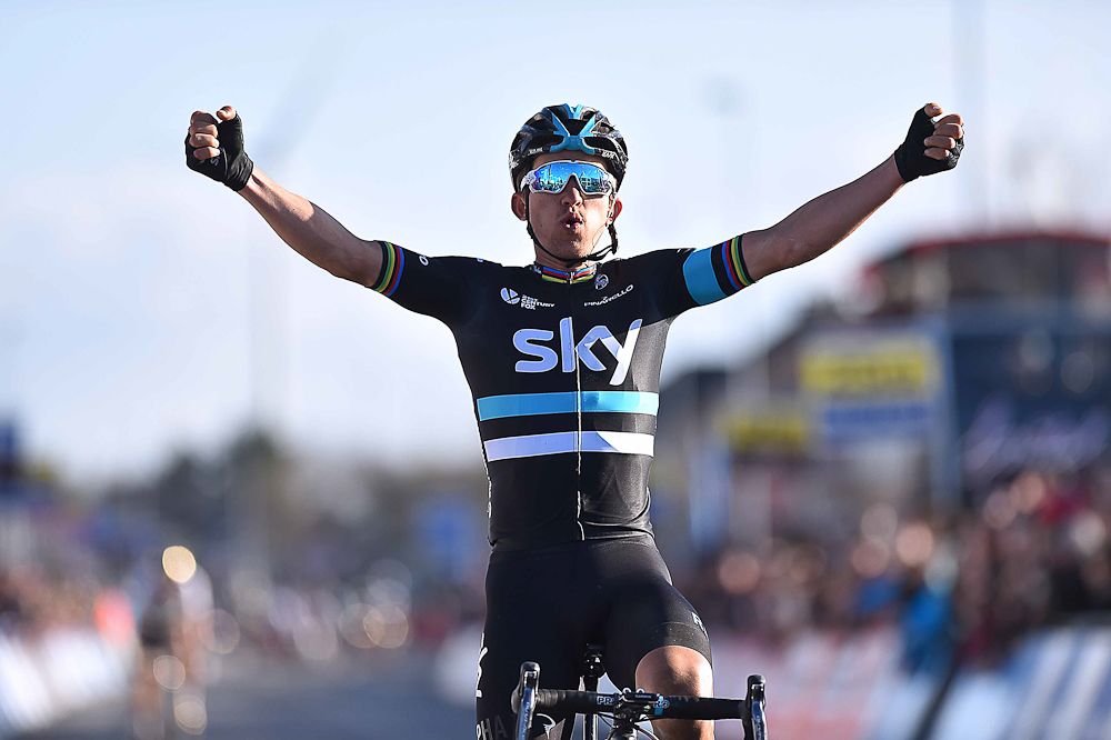 Michal Kwiatkowski (Team Sky) wins the 2016 E3 Harelbeke