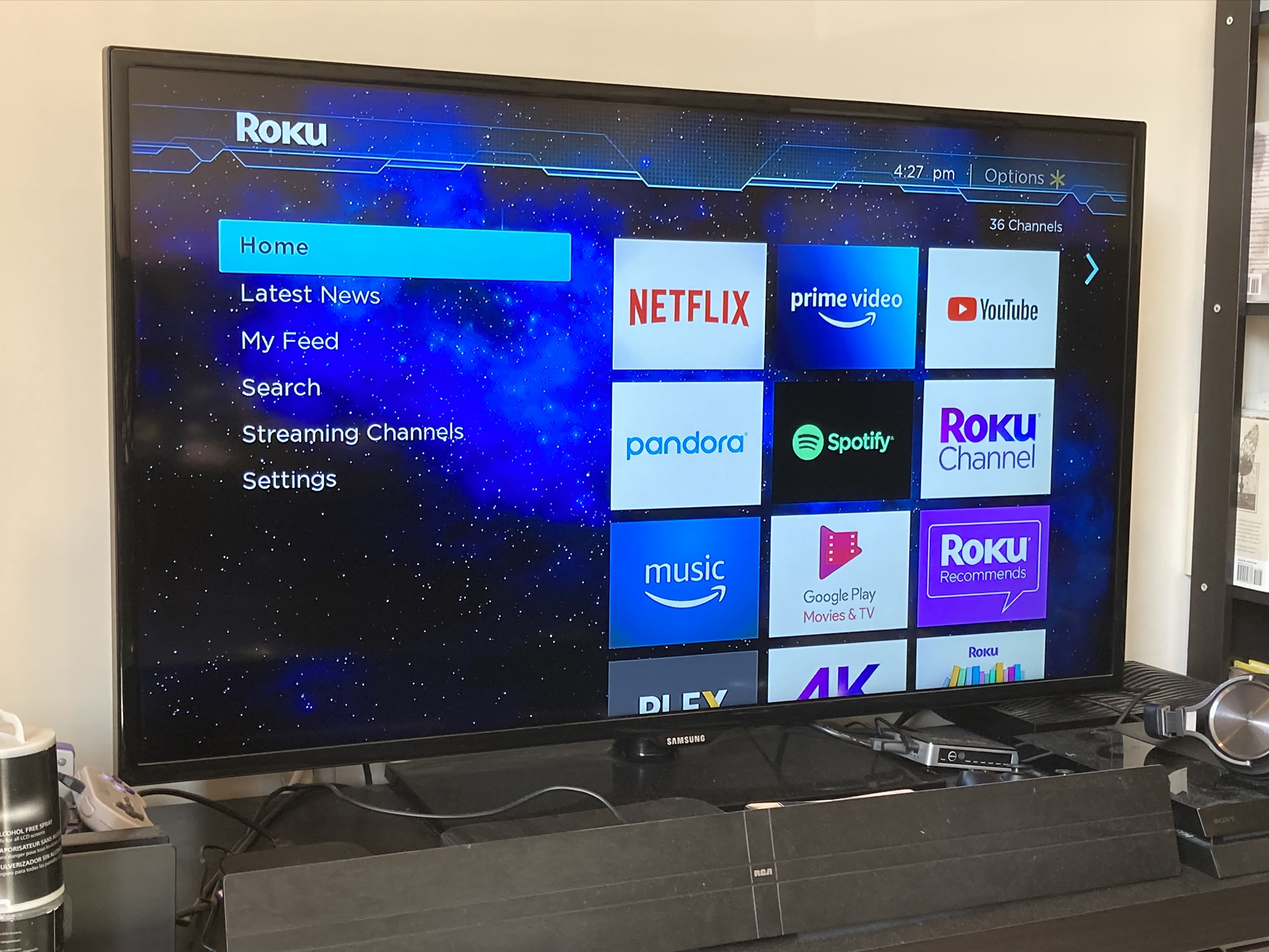 How to turn off subtitles on Roku.