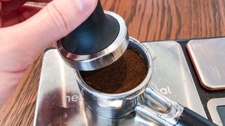 KitchenAid Artisan Espresso Machine grounds