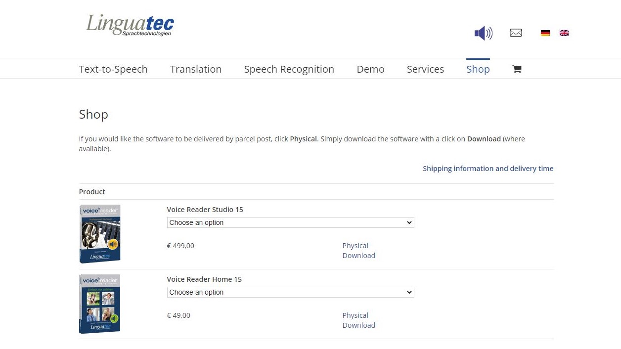 Linguatec Voice Reader Home 15