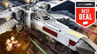 LEGO Star Wars Luke Skywalker's X-Wing Fighter box closeup