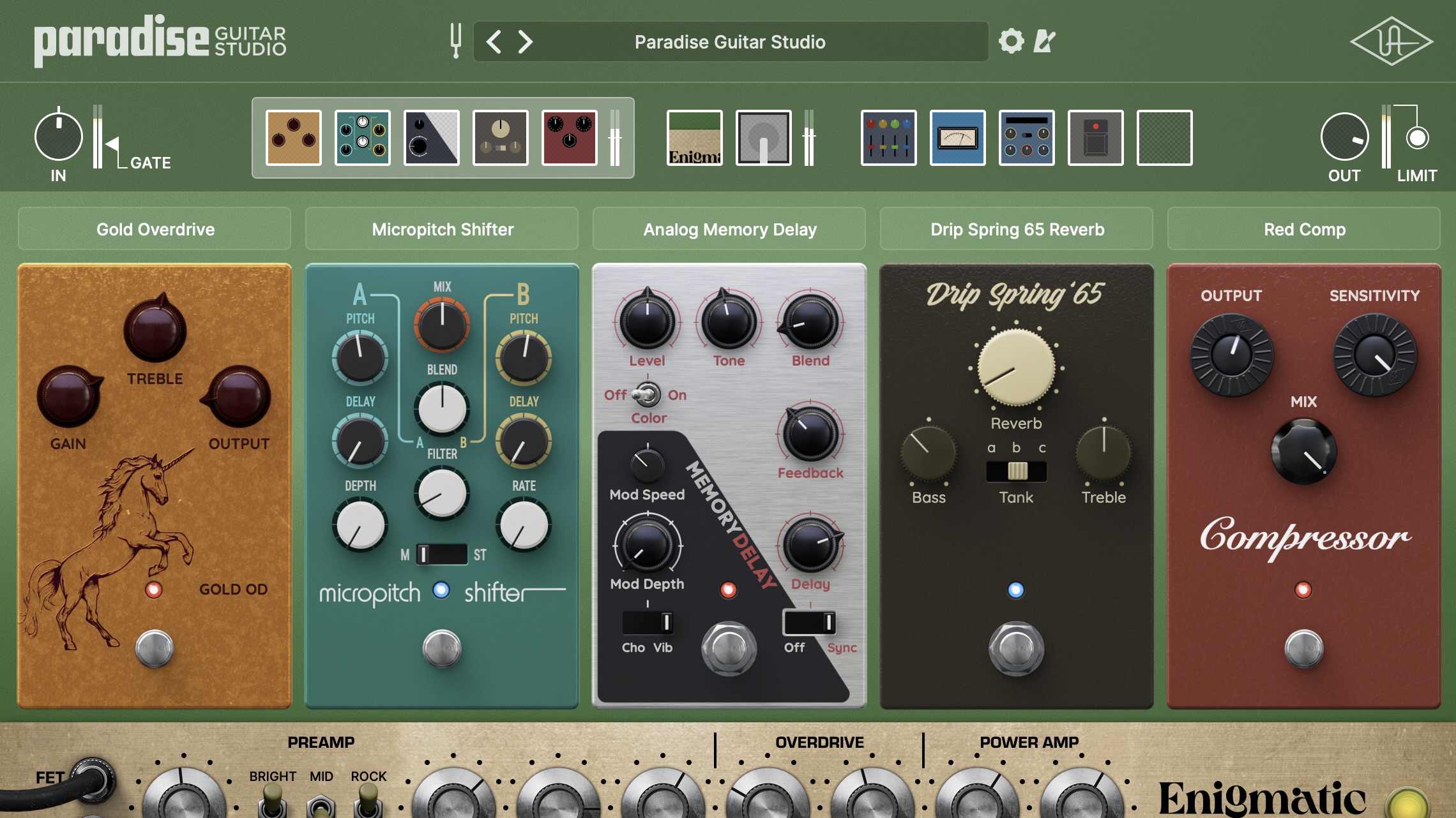 Universal Audio Paradise Guitar Studio