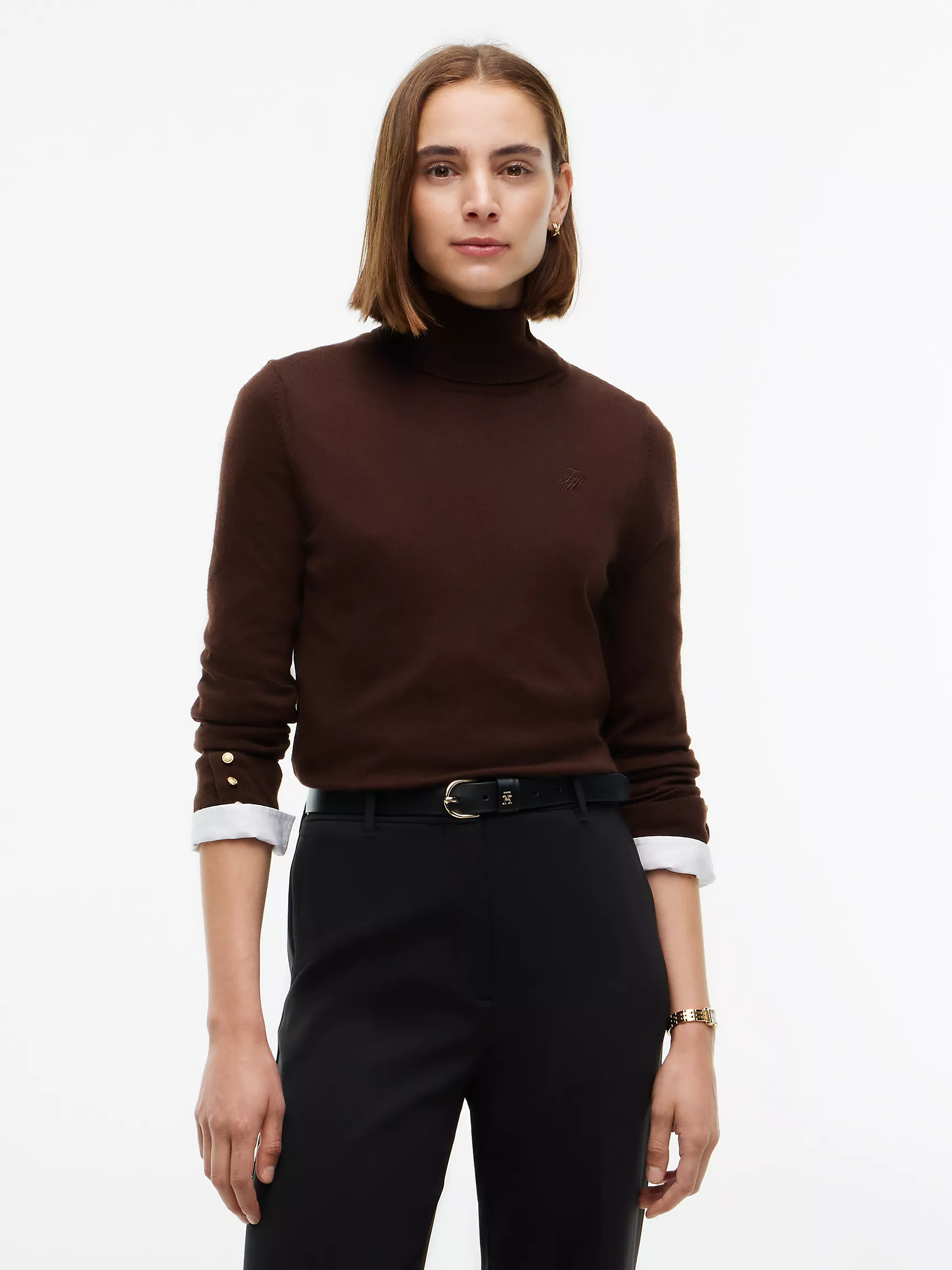 Tommy Hilfiger, Merino Wool Turtleneck Sweater