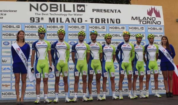 Liquigas-Cannondale line-up