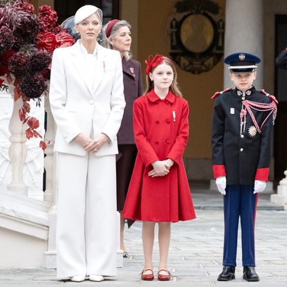 Princess Charlene and her Twins