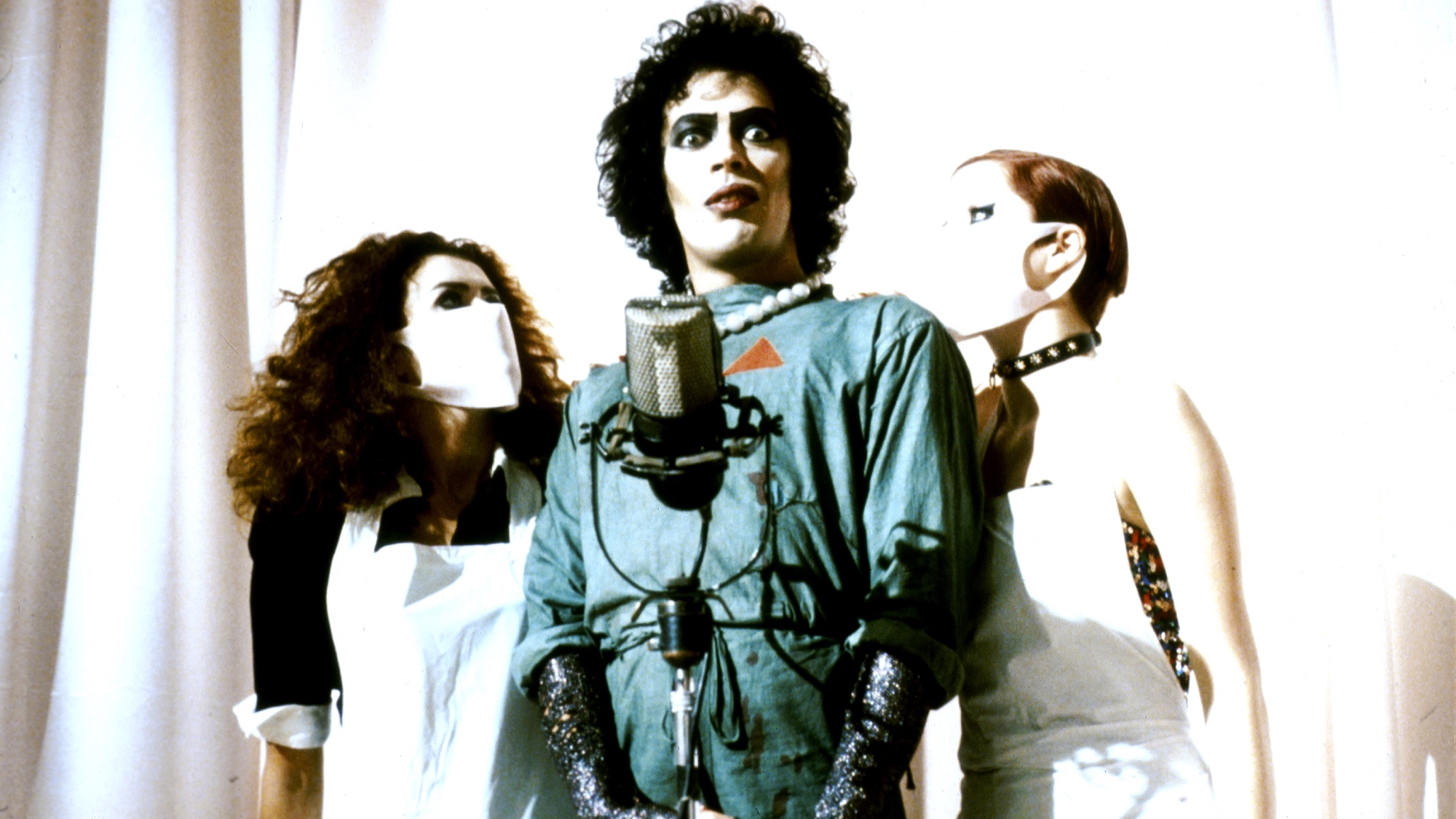 Tim Curry in a still from Rocky Horror Picture Show.