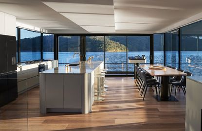 The Solis Houseboat floats on Australia’s Lake Eildon | Wallpaper