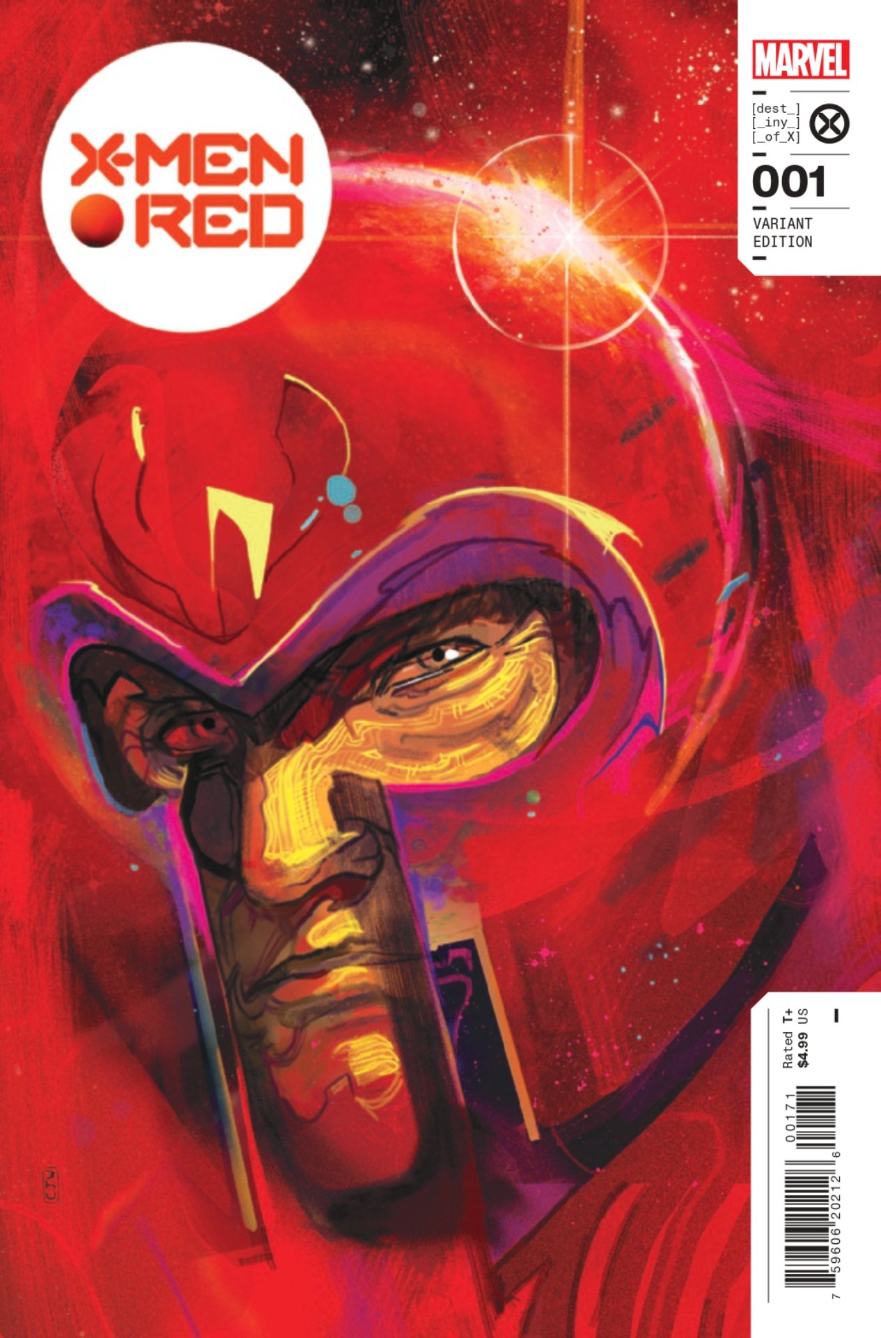 Portadas variantes de X-Men Red #1