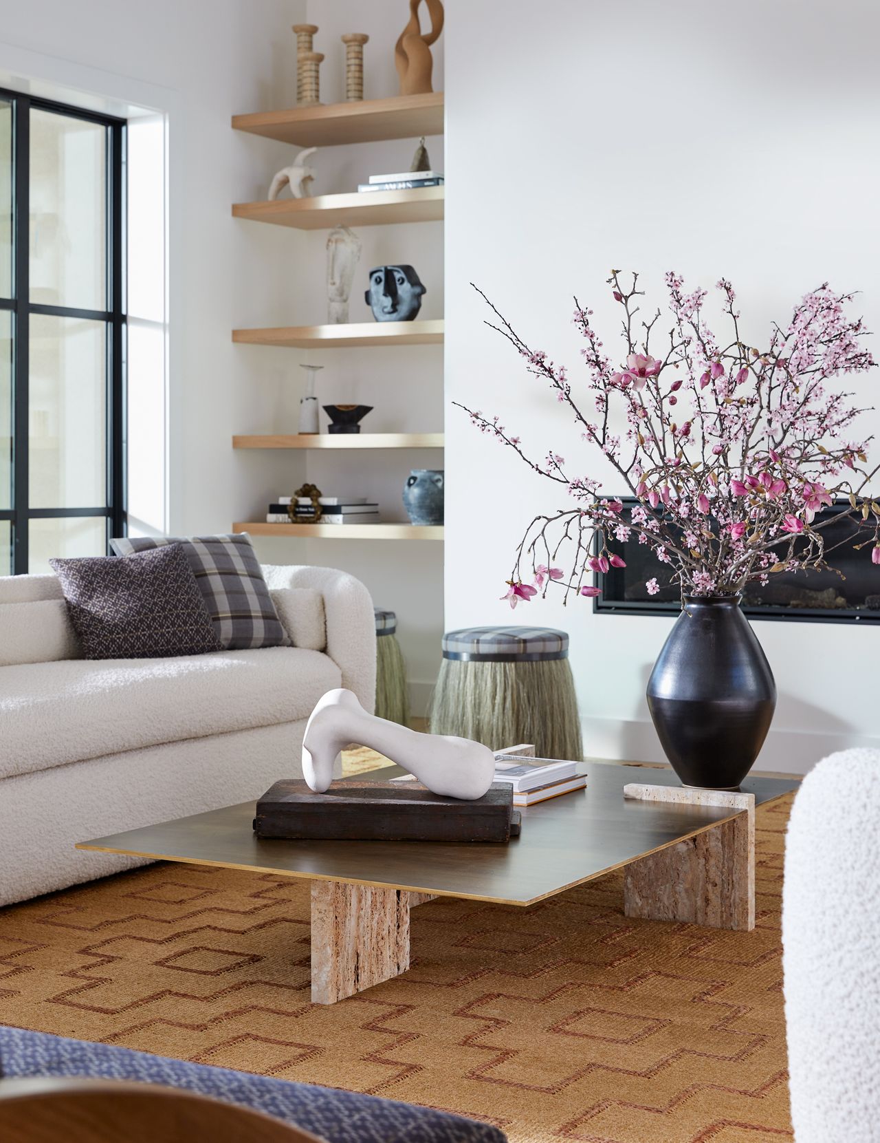 A living room corner