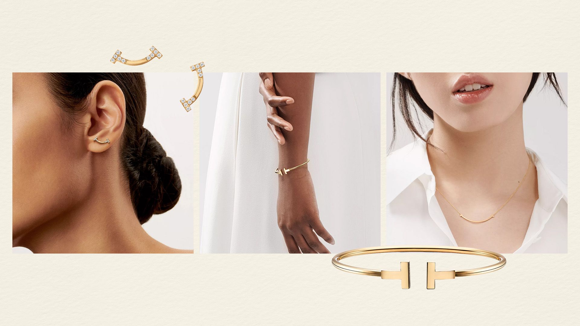 A Fashion Editor's Formula for Styling T by Tiffany Gold Jewelry Without Overthinking It
