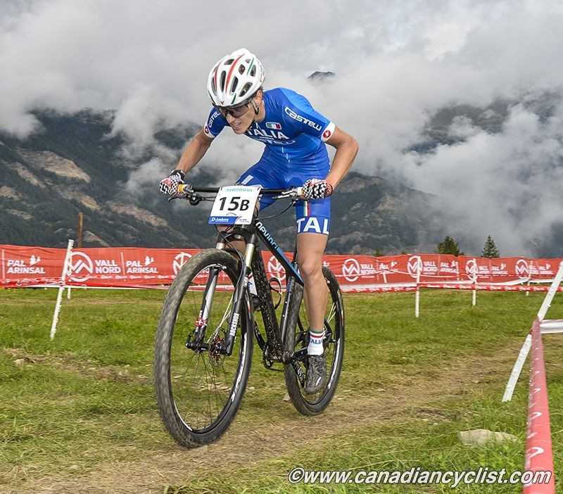 Francesco Bonetto was 2nd rider for Italy