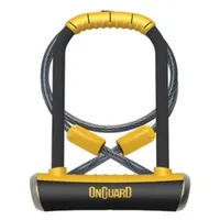 OnGuard Pitbull DT Shackle U-Lock Plus Cable