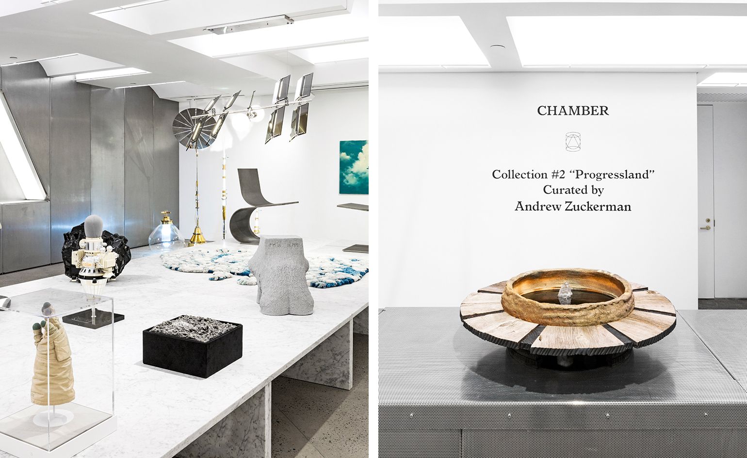 'Progressland' by Andrew Zuckerman, at Chamber Wallpaper