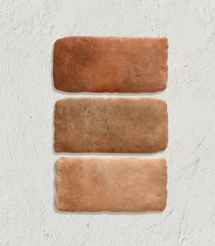 Baked Tiles, Farmhouse Terracotta Brick 11.3cm X 22.6cm
