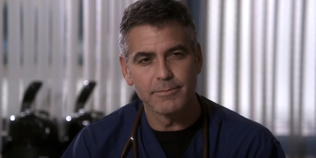 george clooney er nbc season 15 episode 19 2009