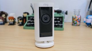 Ring Stick Up Cam Pro on desk