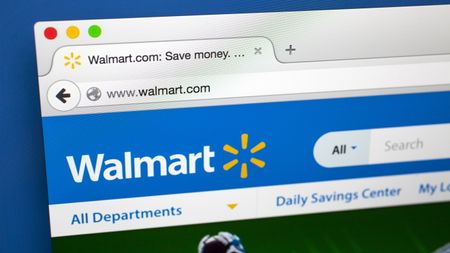 Walmart.com website in a browser