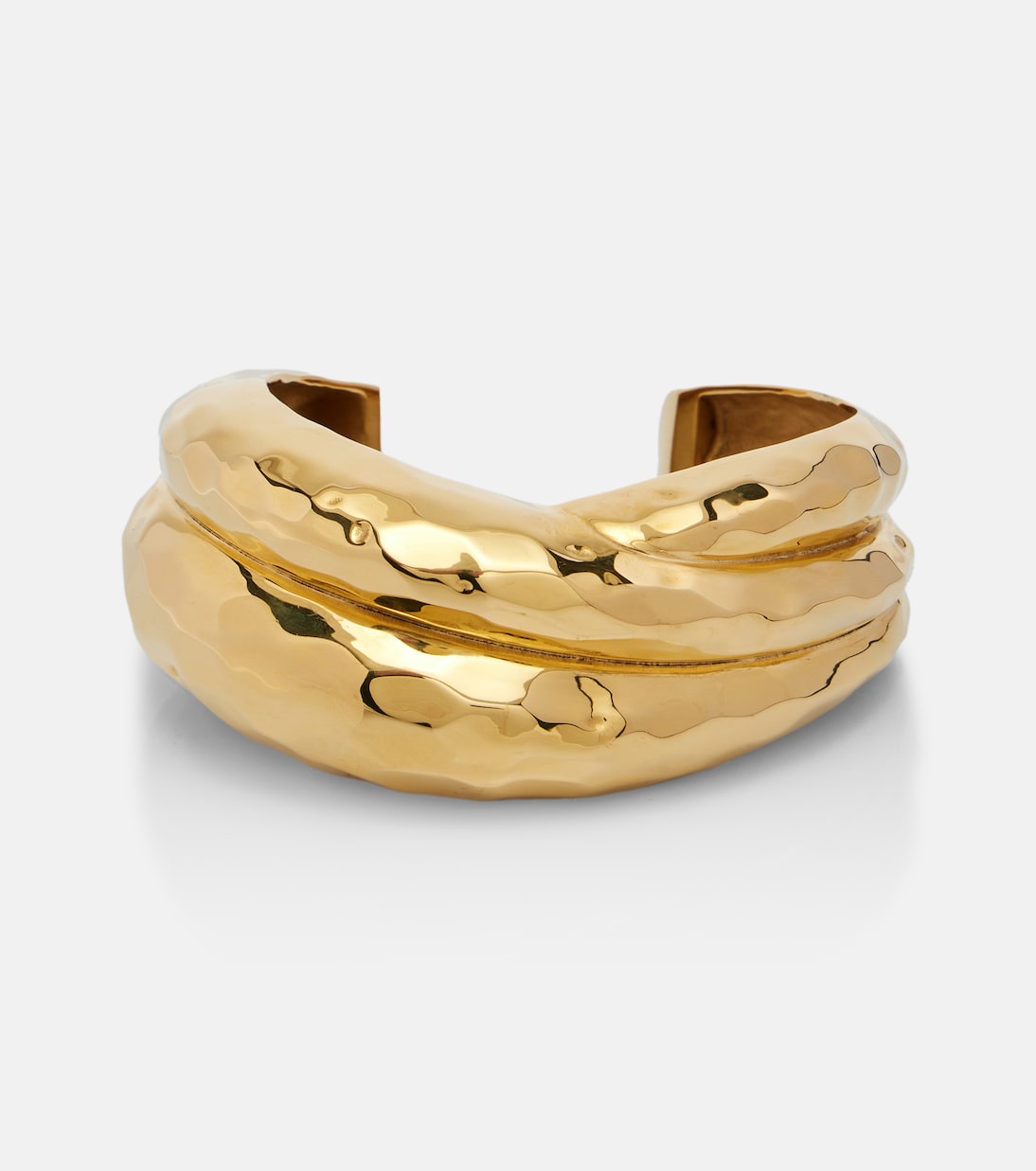 Intertwined Cuff Bracelet in Gold - Saint Laurent