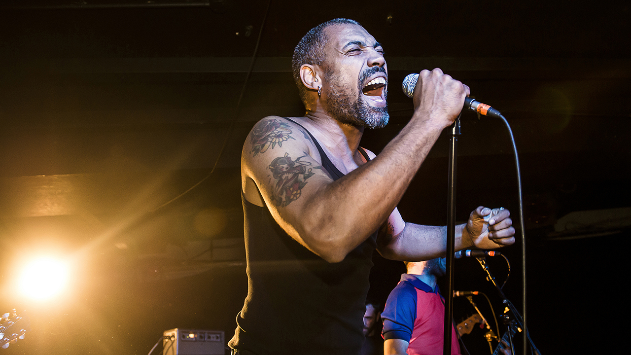 Giuda, Italian rock band, live shot