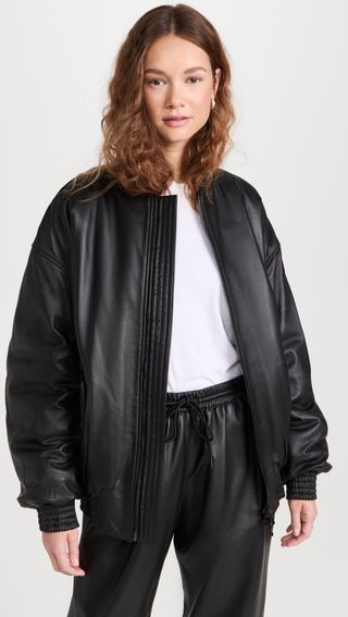 Bomber Jacket / Leather