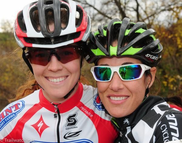 Teal Stetson-Lee (L) and Nicole Duke