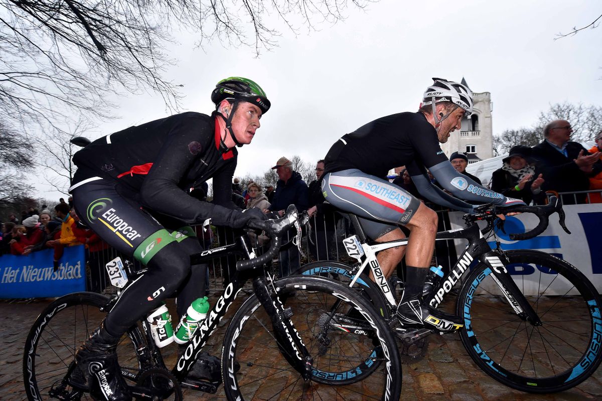 Alexandre Pichot (Europcar) and Eugert Zhupa (Southeast)