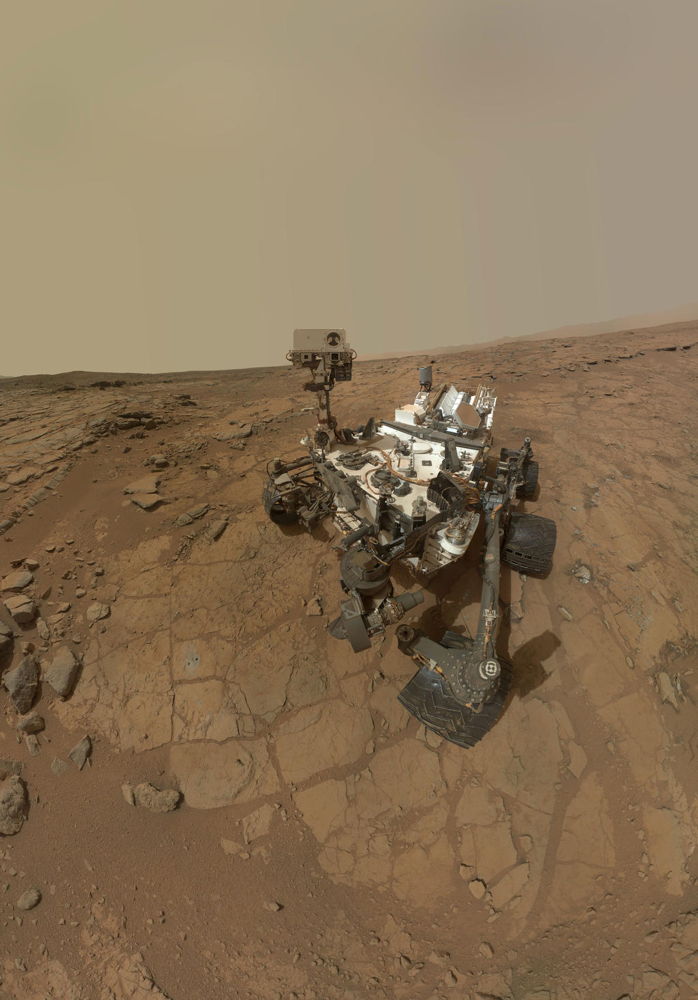 Curiosity Rover on Mars