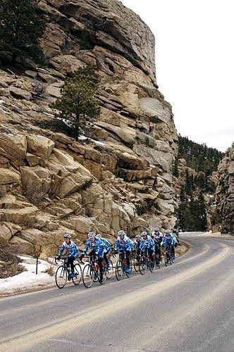 No training camp would be complete without long hard rides.