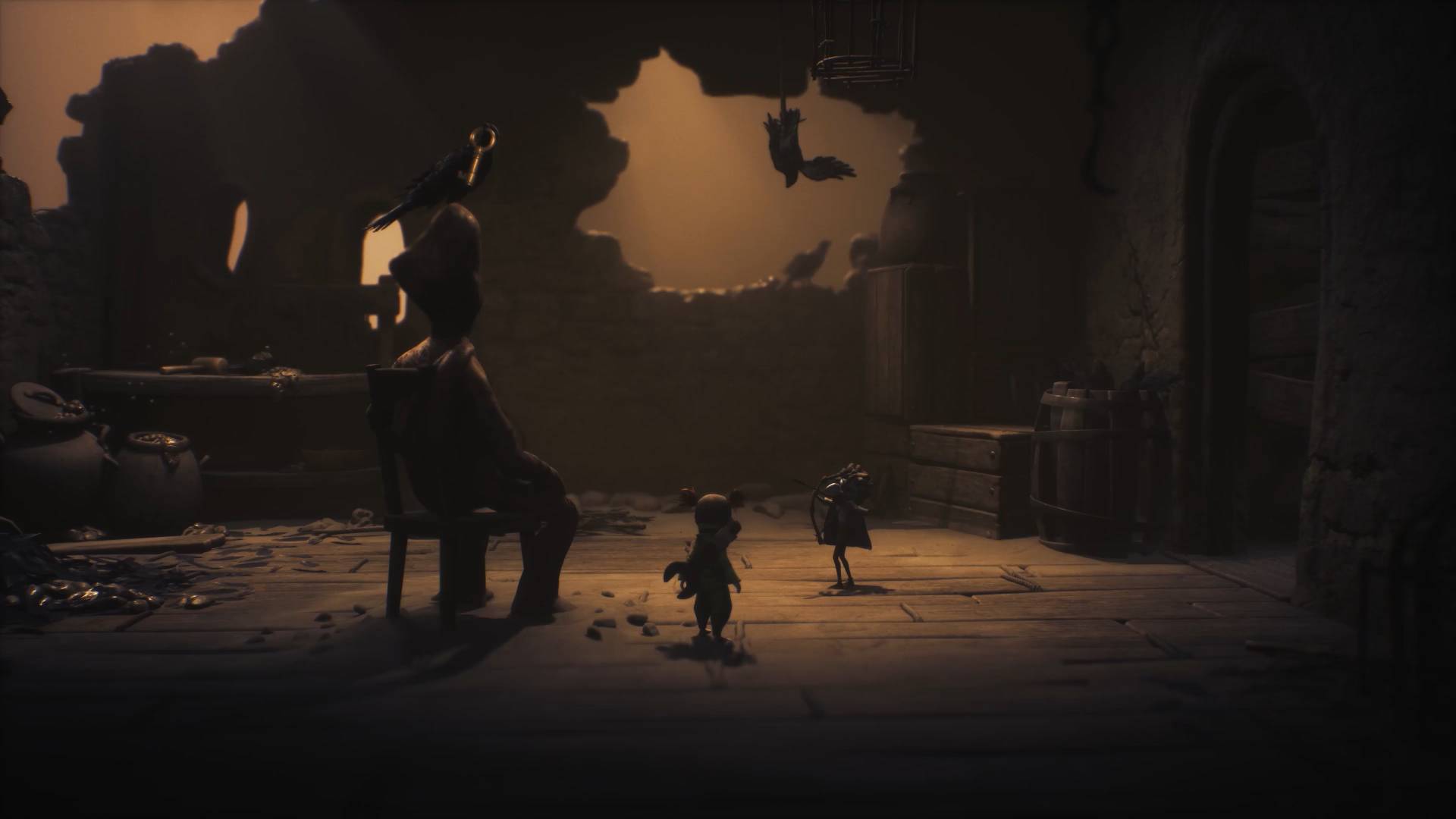 Little Nightmares 3’s most exciting feature is co-op, but I still had a great time evading a nightmarish big baby by myself