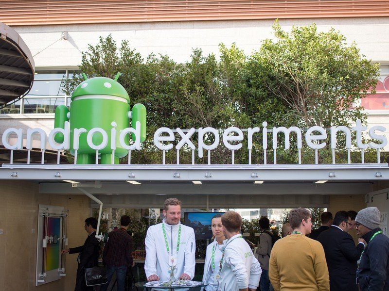 Google&amp;#39;s Android Garden at MWC
