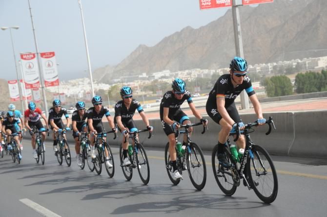 Team Sky controls the Tour of Oman for Chris Froome