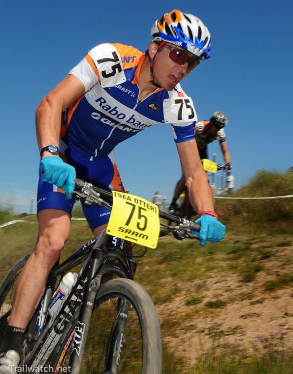 Adam Craig (Giant Rabobank) appears to be coming on form as he moved up dramatically in the field