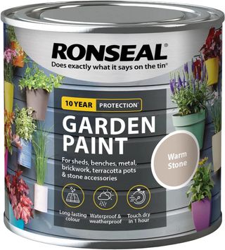 A tin of paint