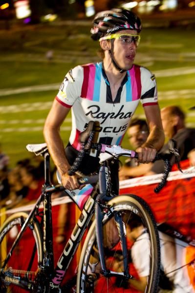 Chris Jones (Rapha-Focus) came straight back from the Tour of Britain to race in Vegas.