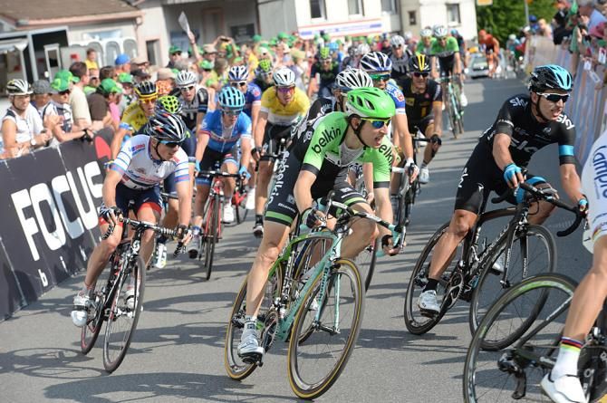 Bauke Mollema (Belkin) placed fourth in the stage 3 sprint