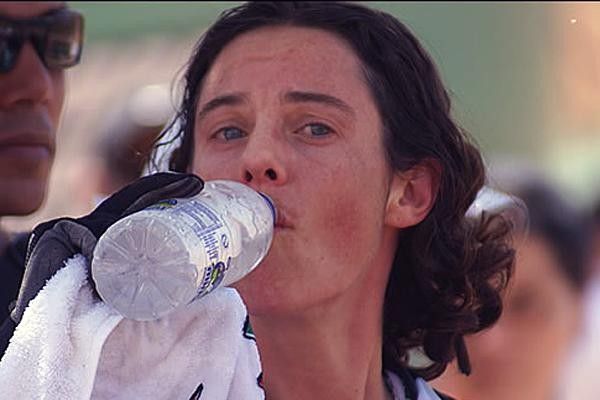 Time to rehydrate for Mary.