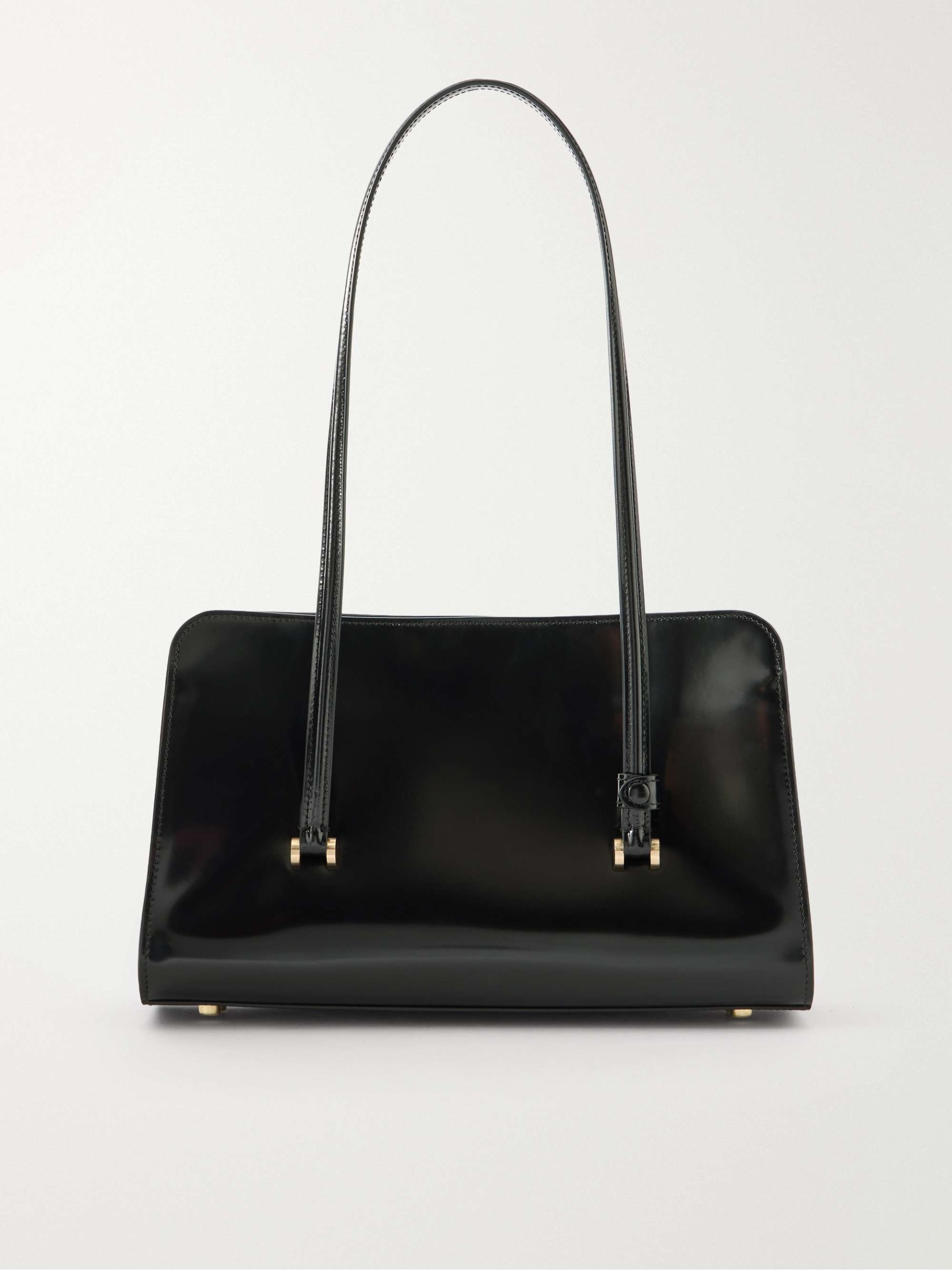 Magazine Patent-Leather Shoulder Bag
